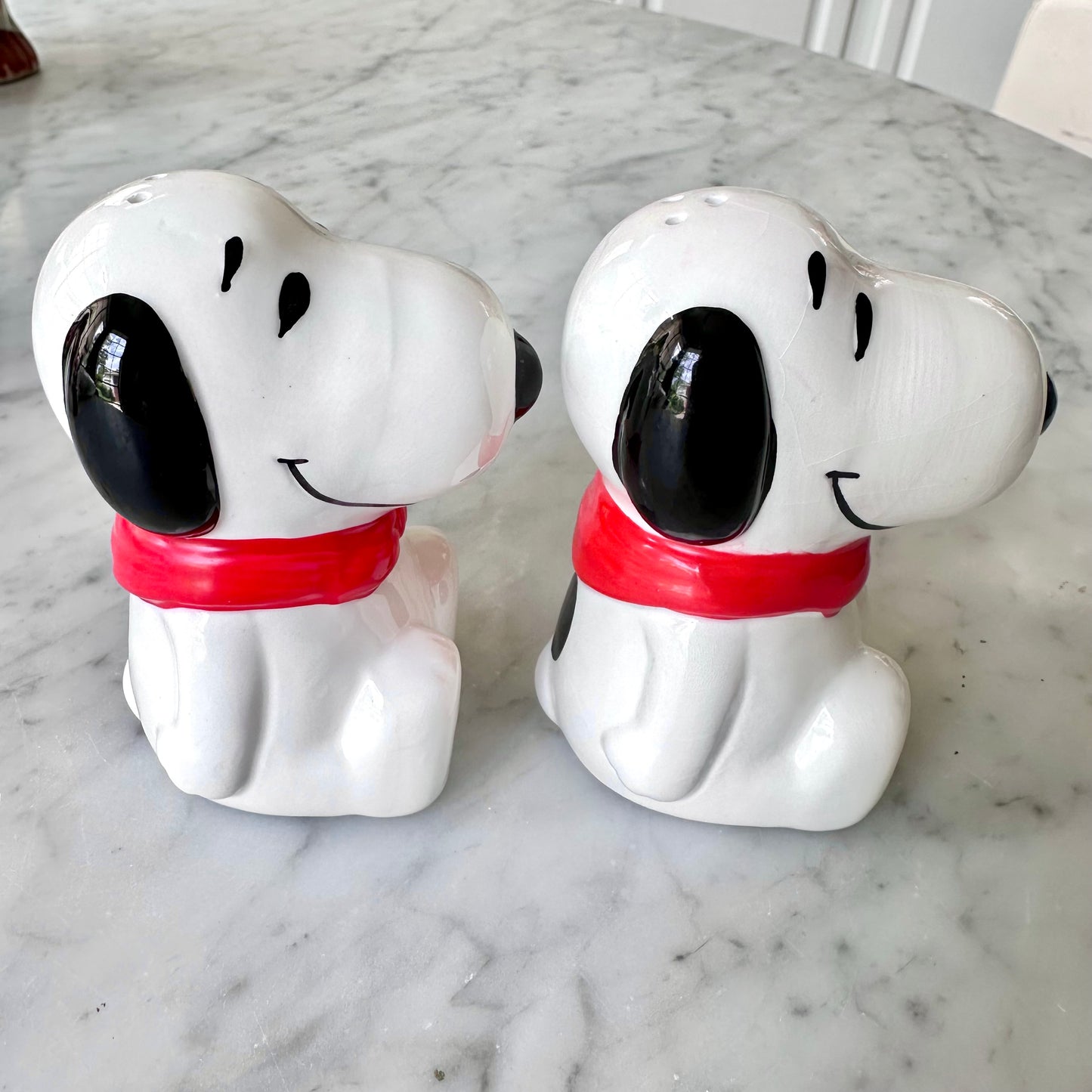 Vintage Snoopy Salt & Pepper Shakers
