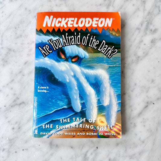 Nickelodeon Are You Afraid of the Dark “The Tale of the Shimmering Shell” Book