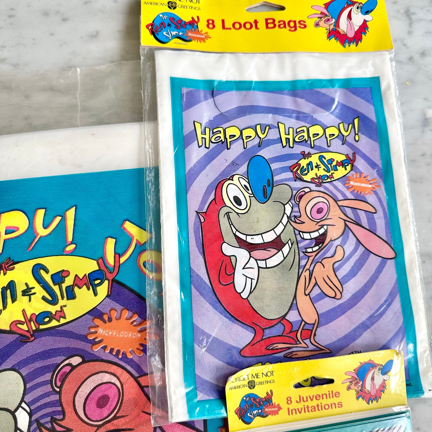 1995 Ren & Stimpy Party Supplies