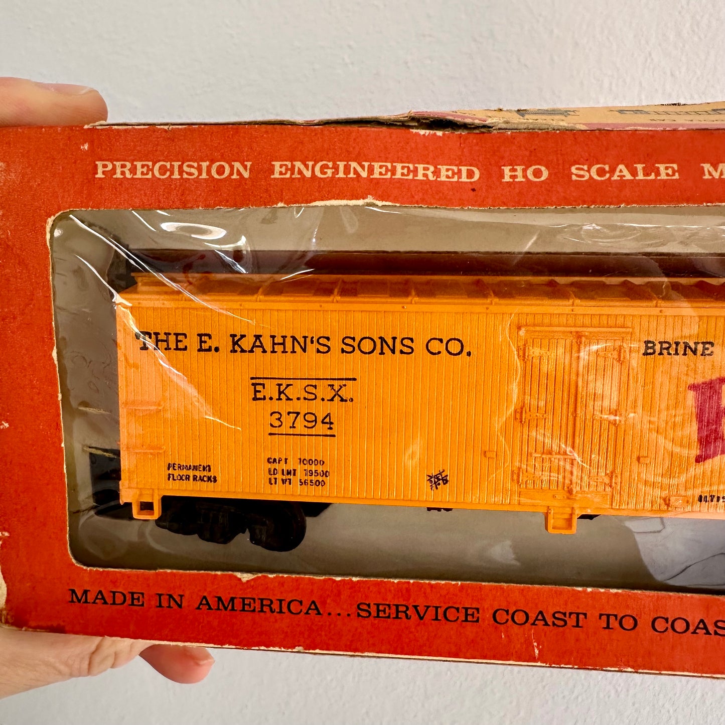 1960’s Tyco HO Scale Electric Kahn’s Train