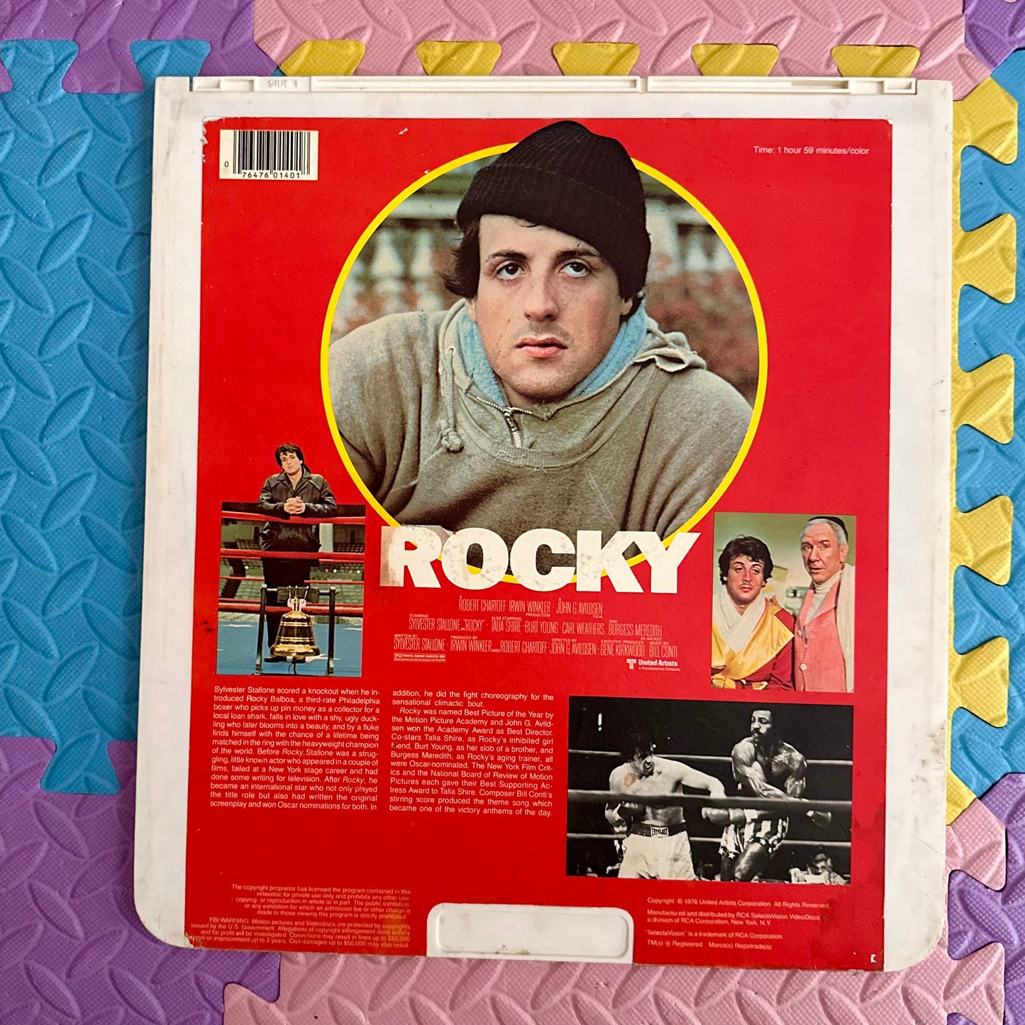 1978 Rocky CED Video Disc