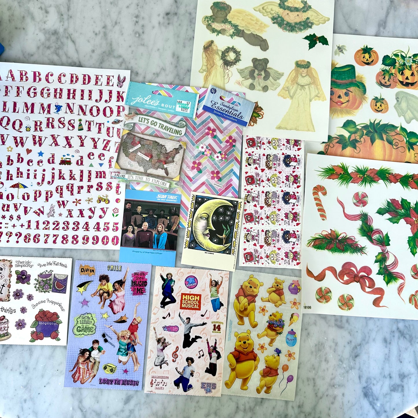 Vintage Sticker Lot