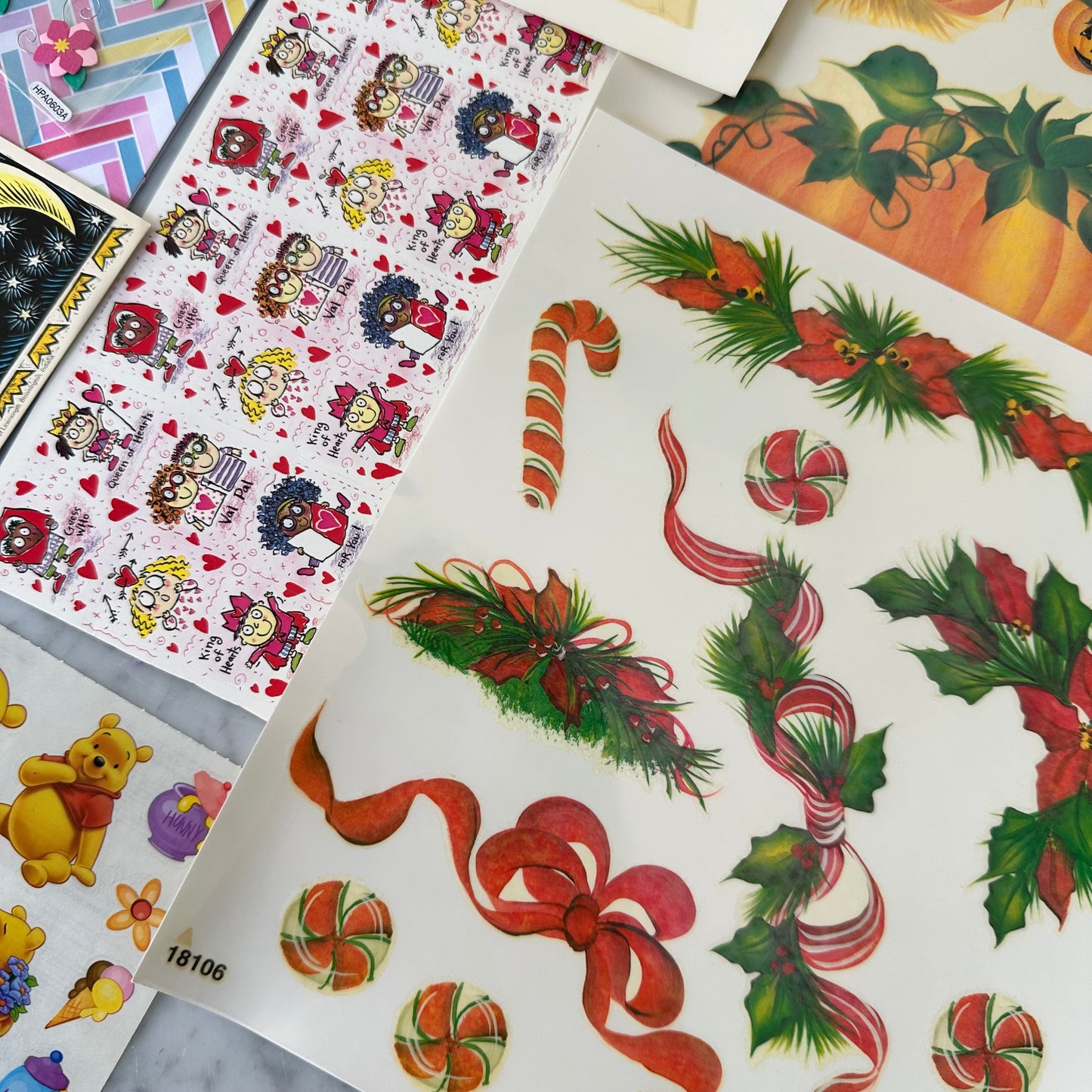 Vintage Sticker Lot