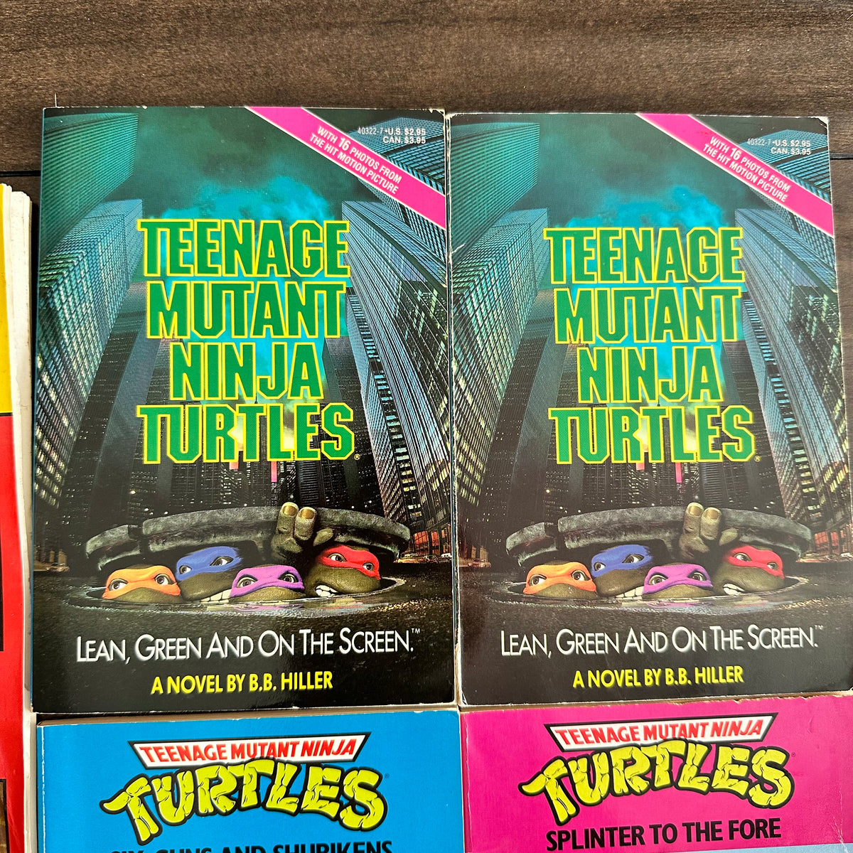 Vintage TMNT Book Lot