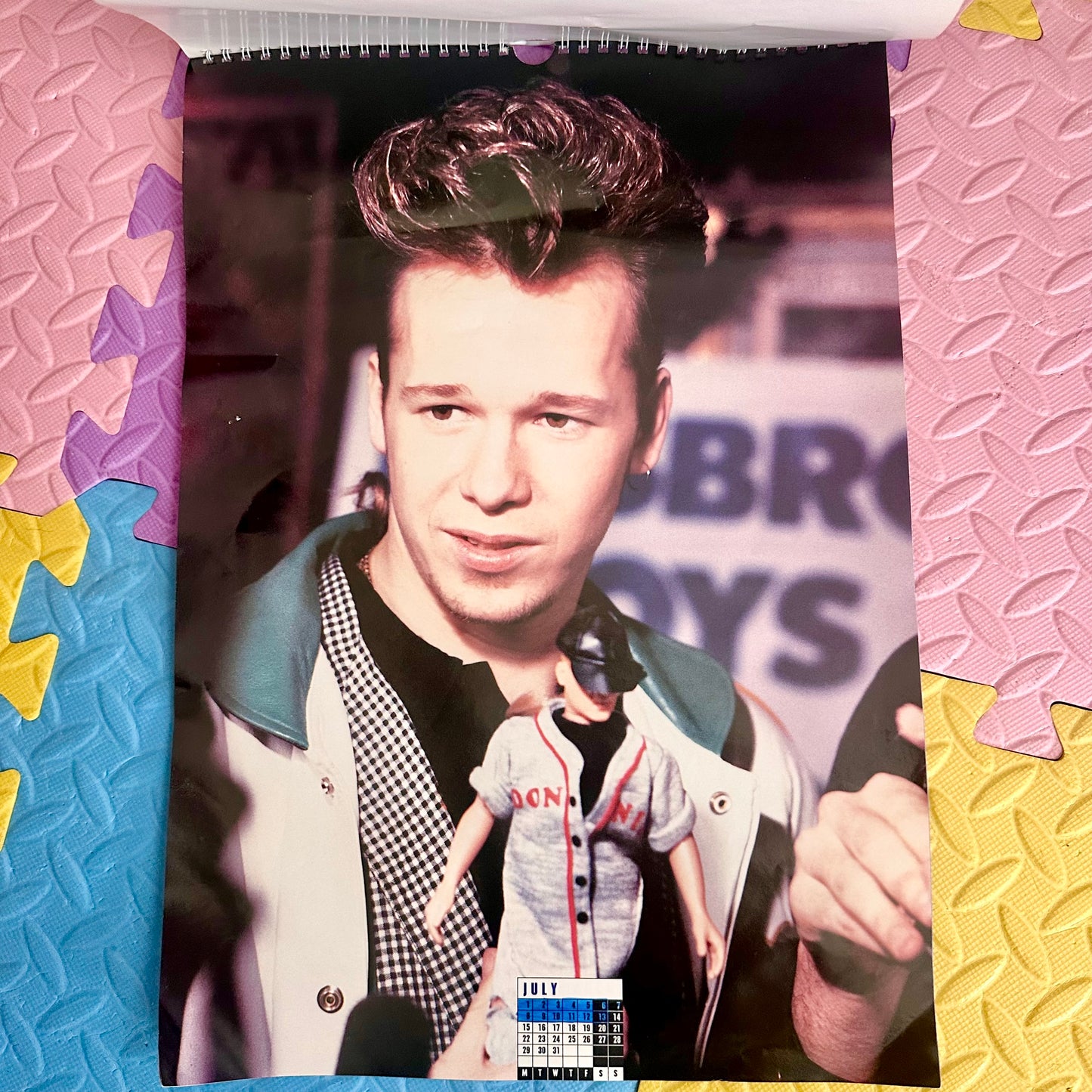 1991 NKOTB Poster Calendar