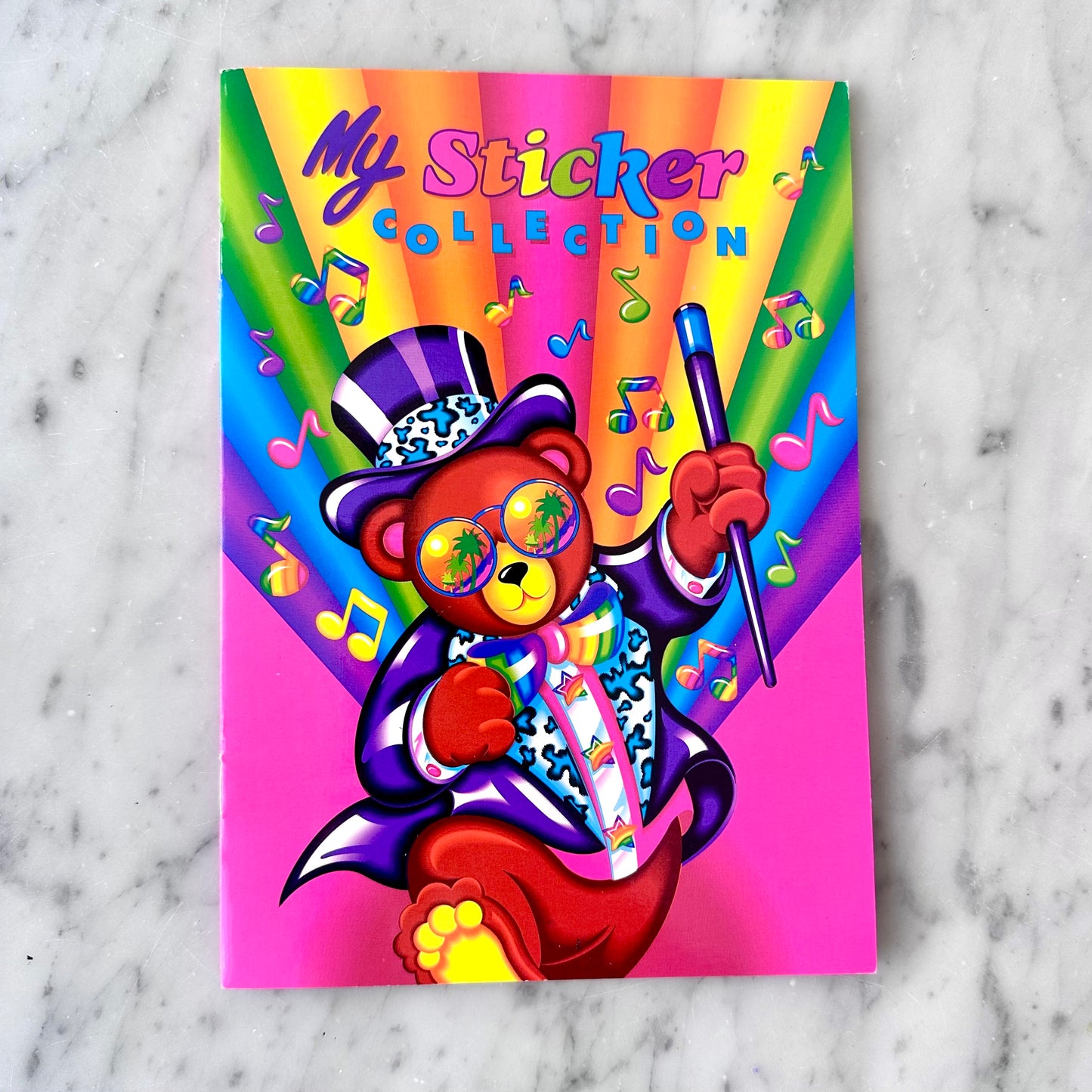 90’s Lisa Frank “Hollywood Bear” Sticker Book