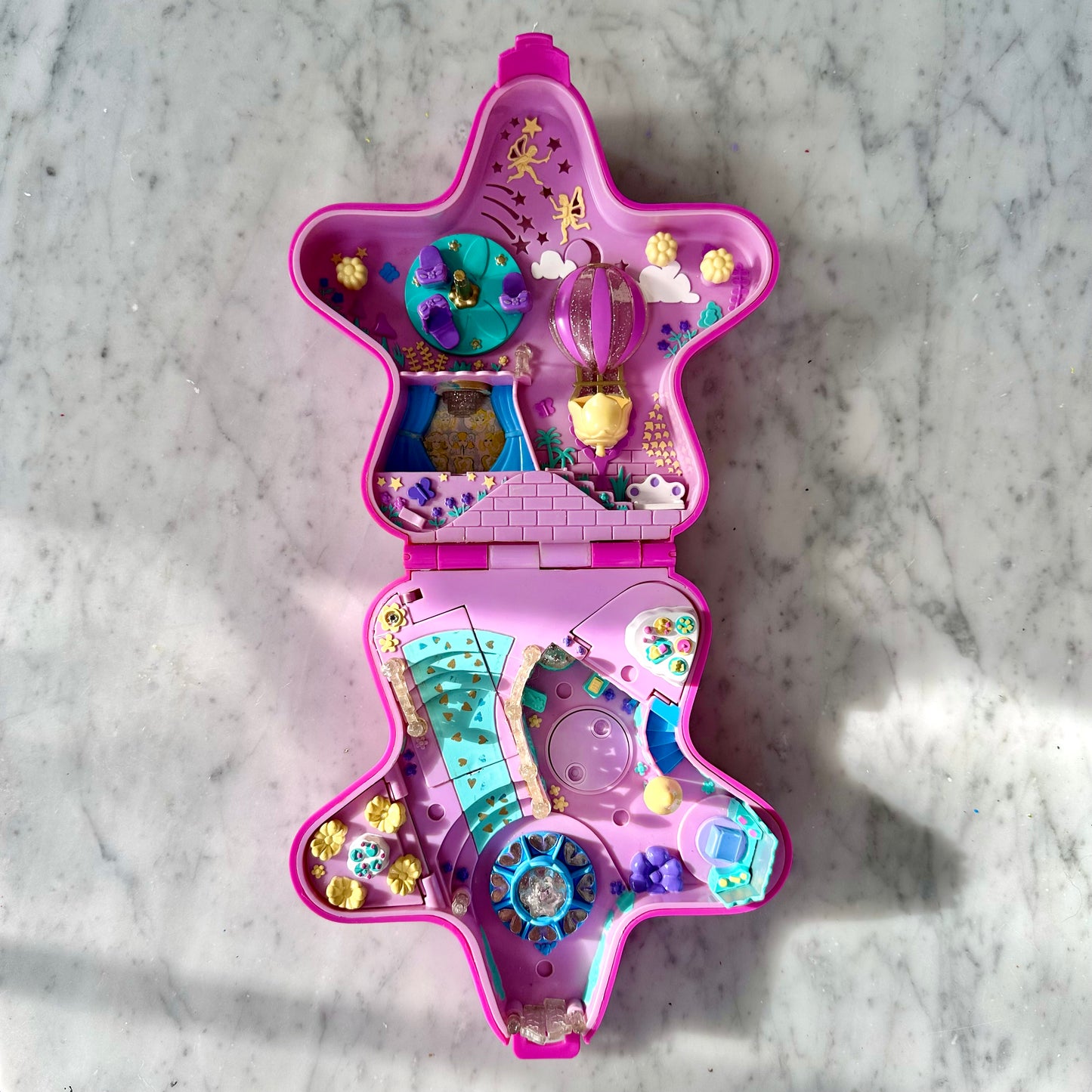 1993 Polly Pocket Fairylight Wonderland Compact Damaged