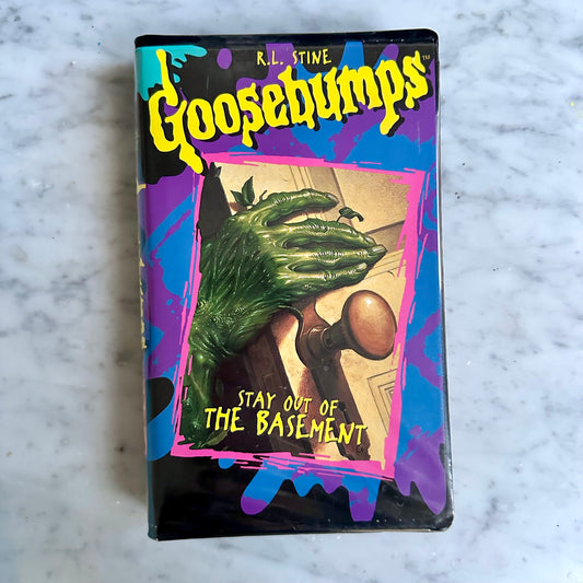 Goosebumps “Stay Out of the Basement” VHS
