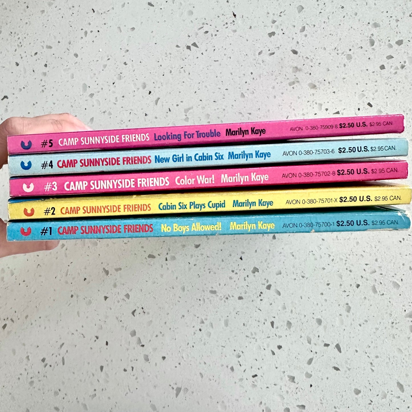 80’s Camp Sunnyside Friends Book Lot