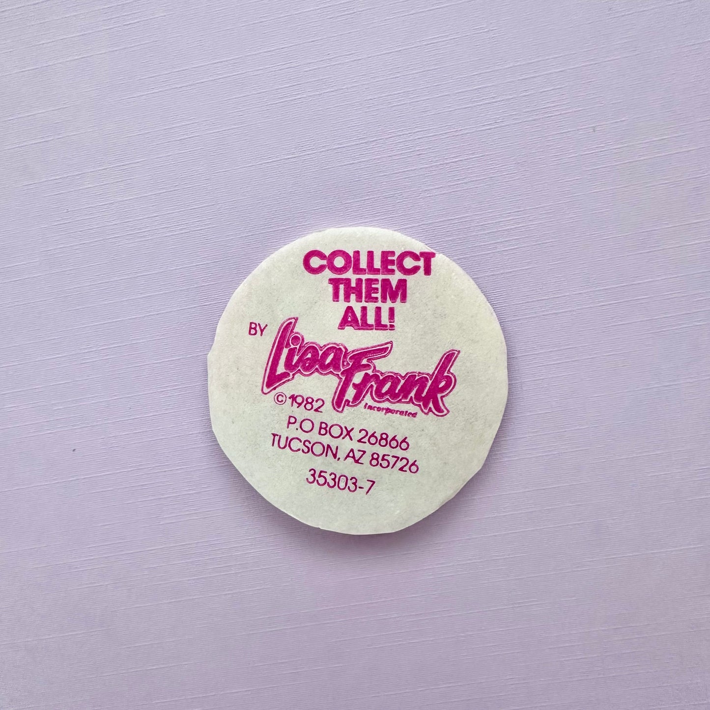 1982 Lisa Frank Felix the Cat Sticker