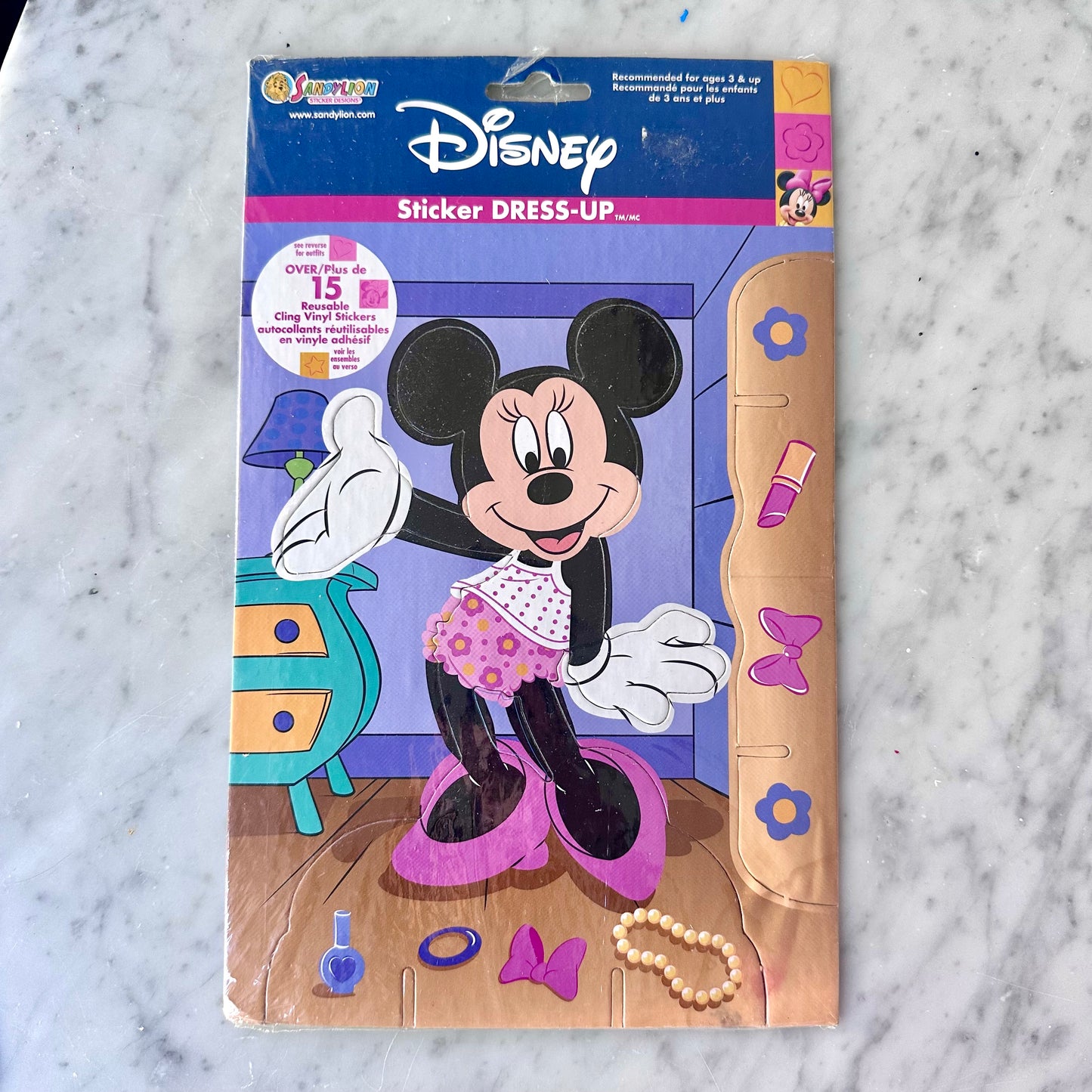 Vintage Sandylion Disney Sticker Dress-Up