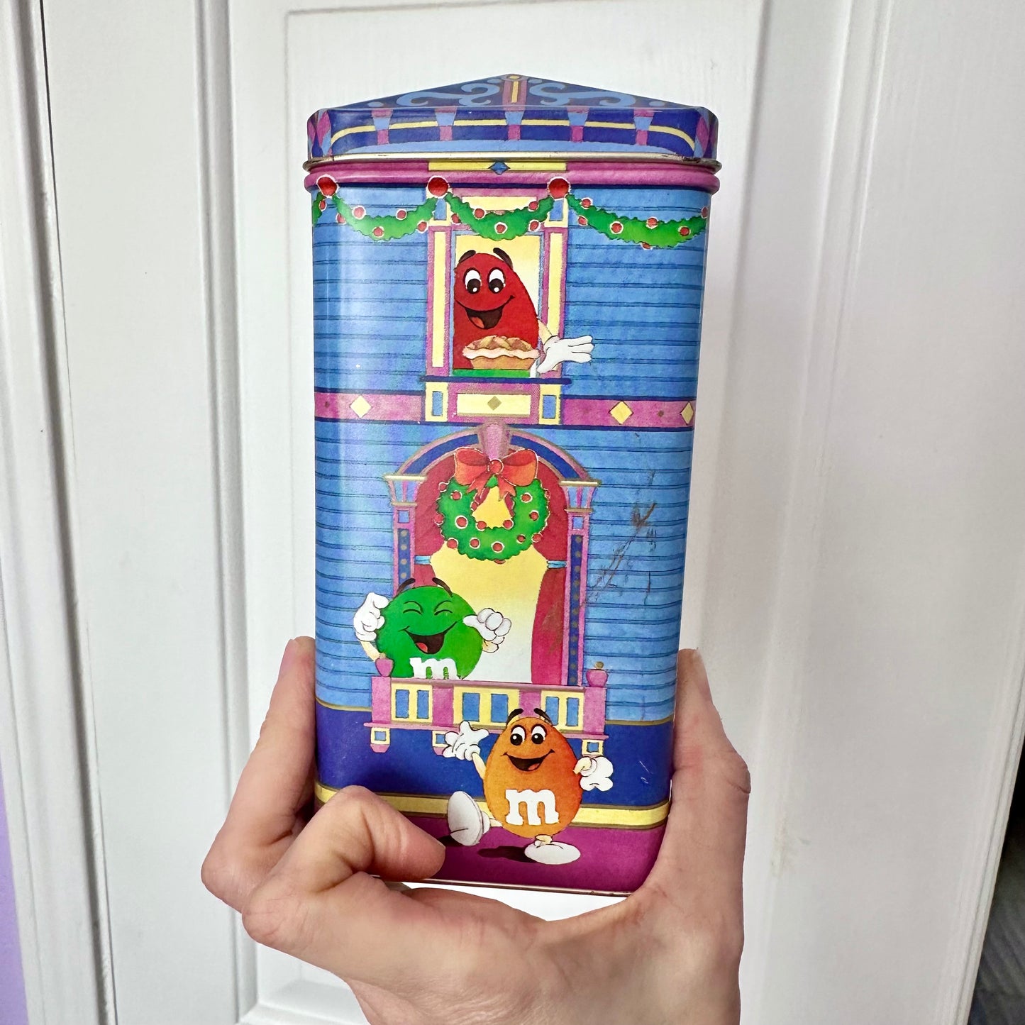 1995 M&M Holiday Tin