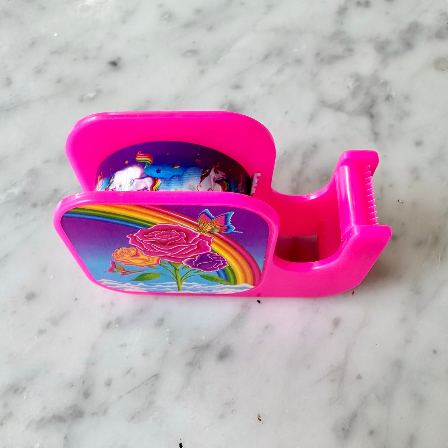 Vintage Lisa Frank Markie Tape & Dispenser