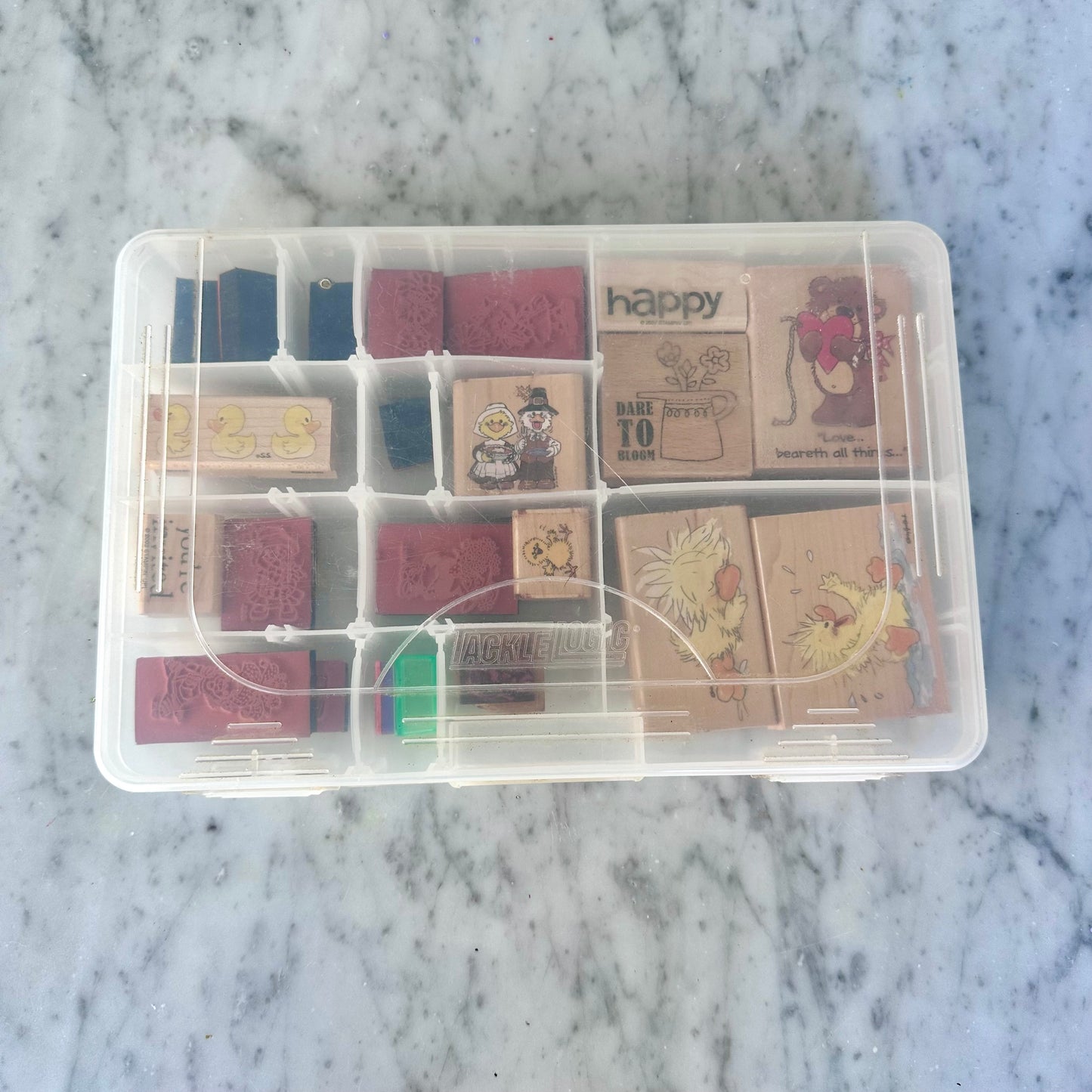 Vintage Suzy’s Zoo Stamp Set