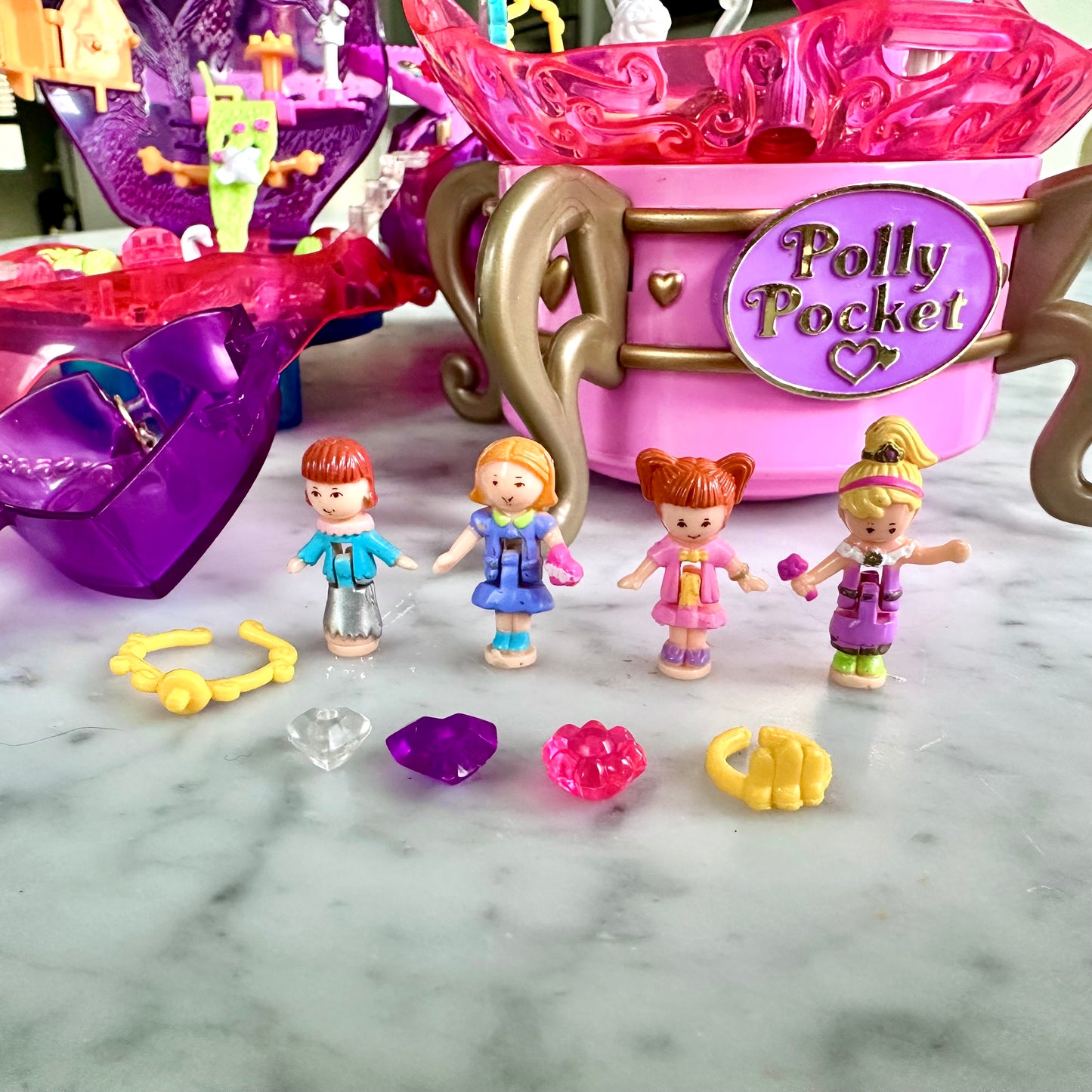 1996 Polly Pocket Jewel Magic Ball