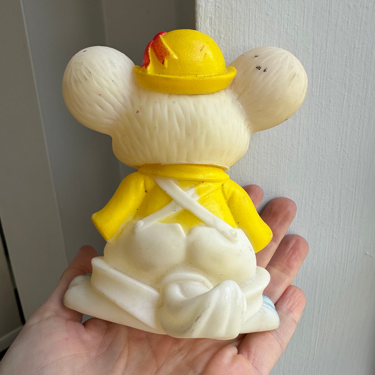 70’s Squeaky Rubber Mouse Toy