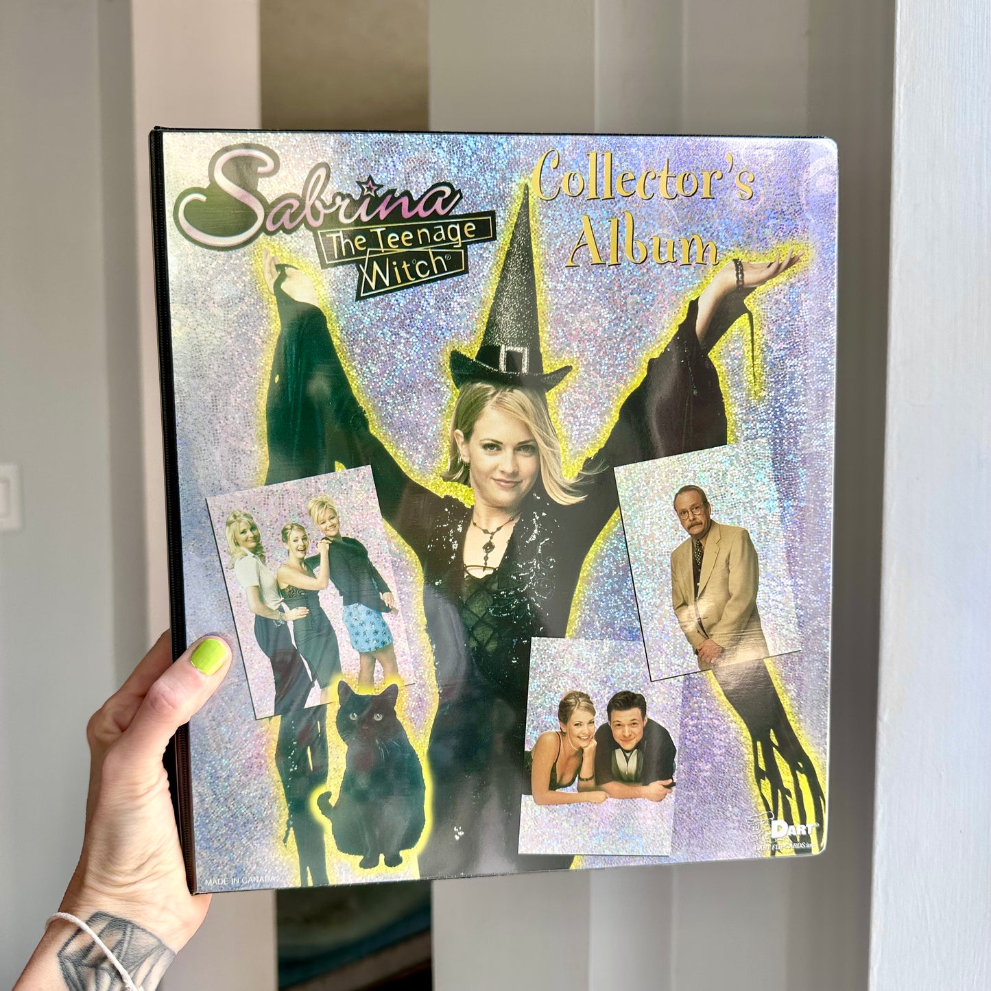90’s Sabrina The Teenage Witch Trading Card Binder Album