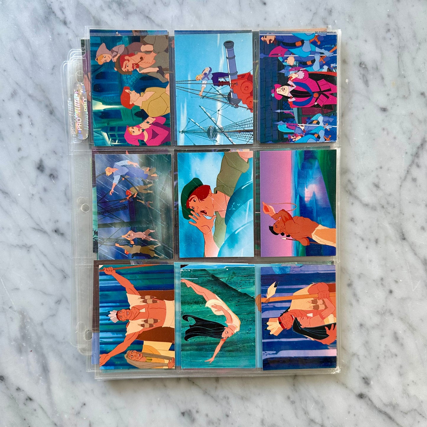 1995 Skybox Disney Pocahontas Trading Card Set of 105