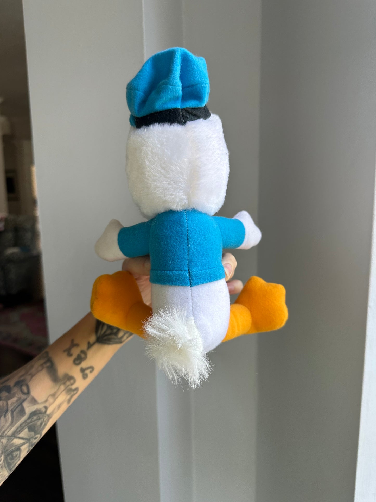 1983 Mickey’s Christmas Carol Donald Duck Plush

7” tall