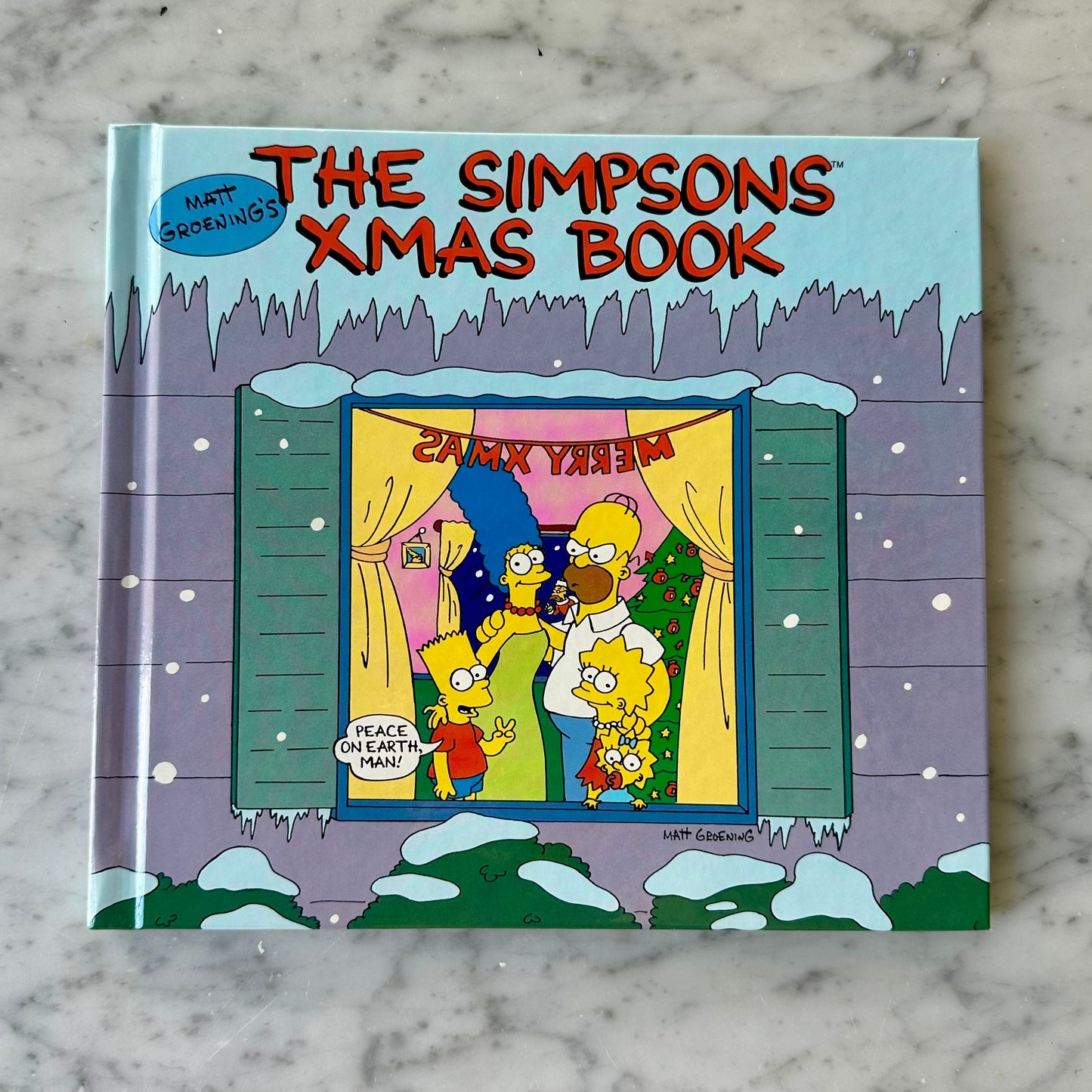 1990 The Simpsons XMAS Book