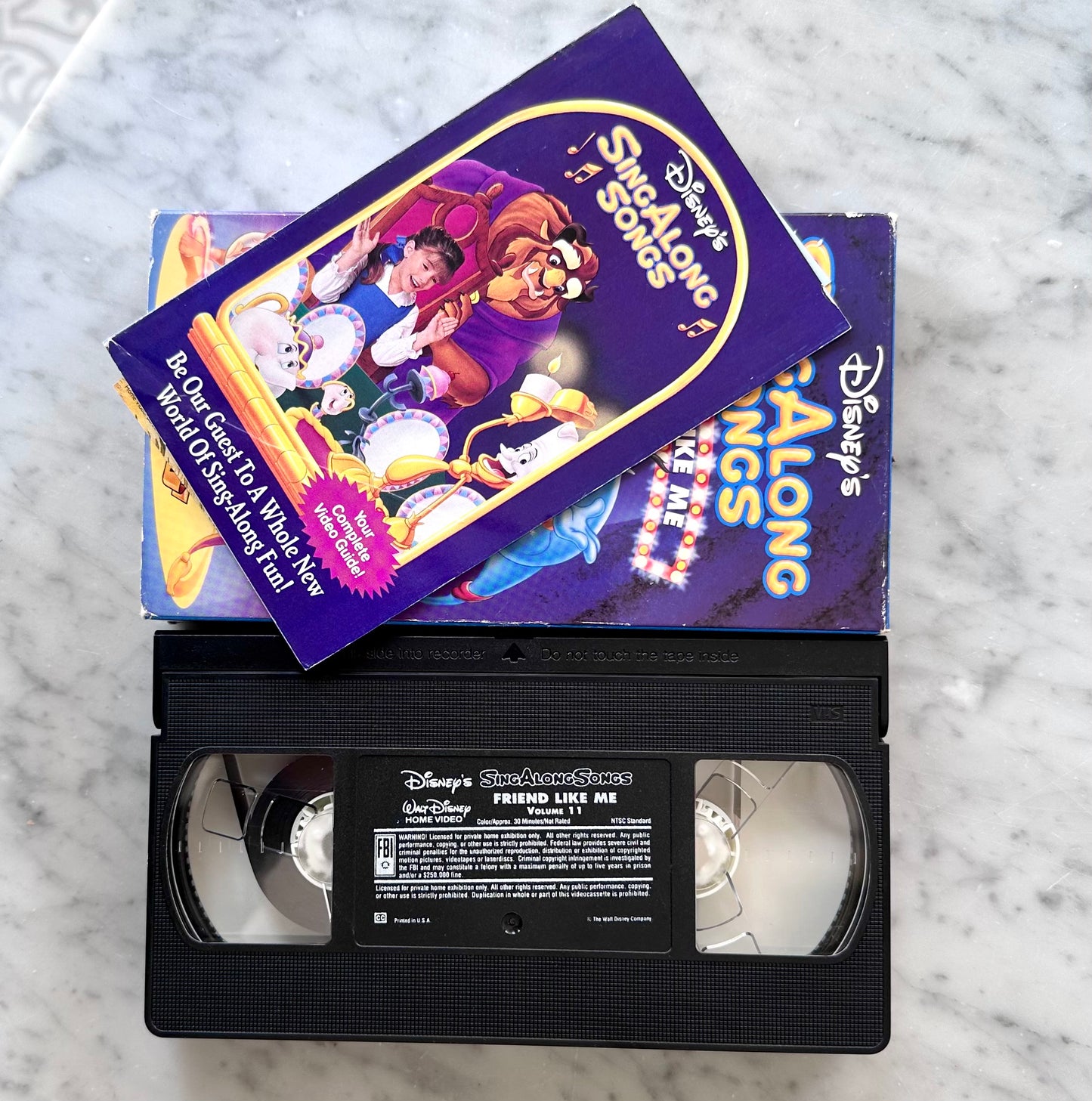 Disney’s Sing Along Song “Friend Like Me” VHS