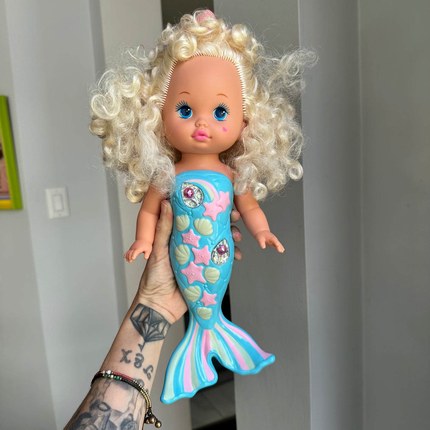 1991 Lil Miss Singing Mermaid Doll *Working