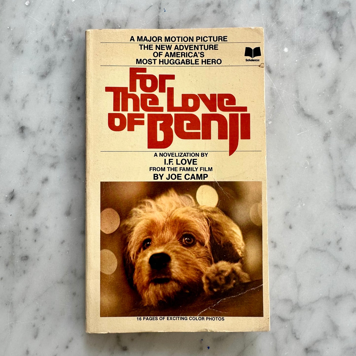 Vintage For The Love of Benji Book