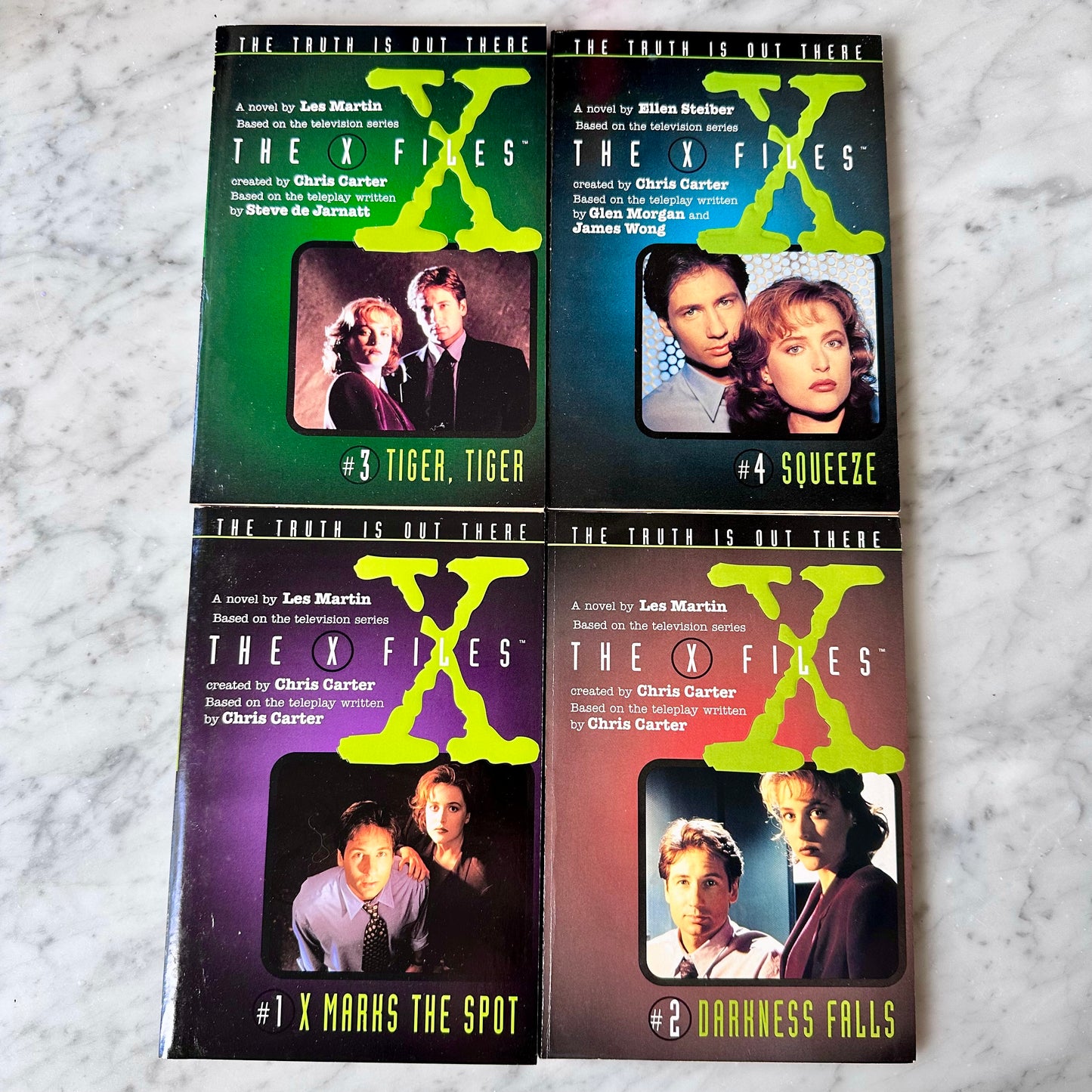 1996 The X Files Book Set