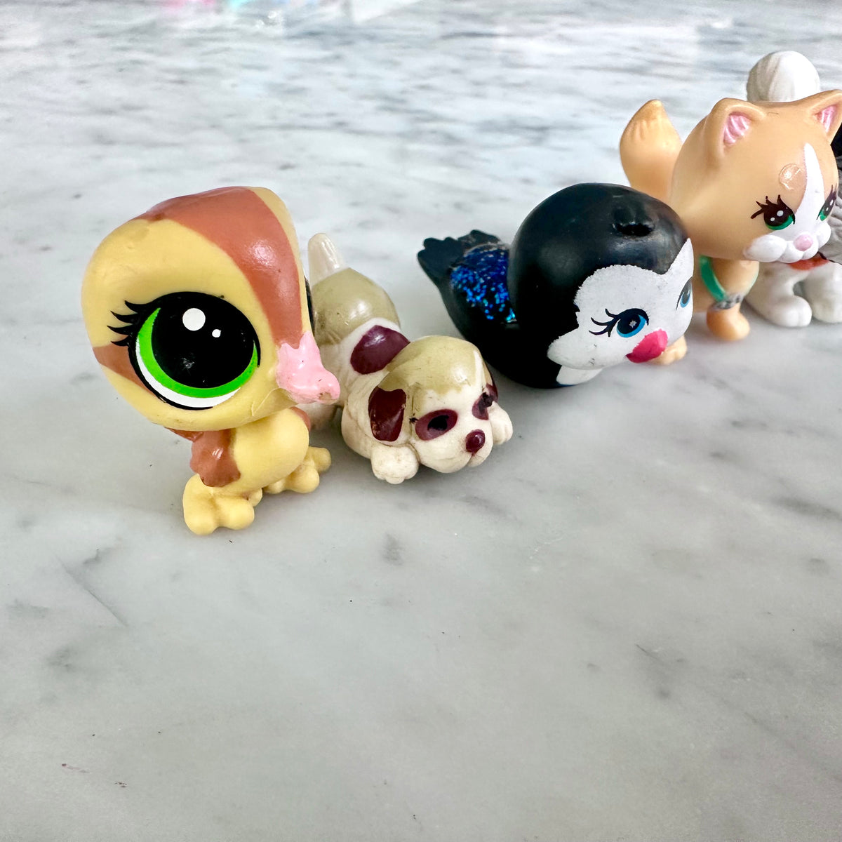 Vintage Littlest Pet Shop Figure Lot