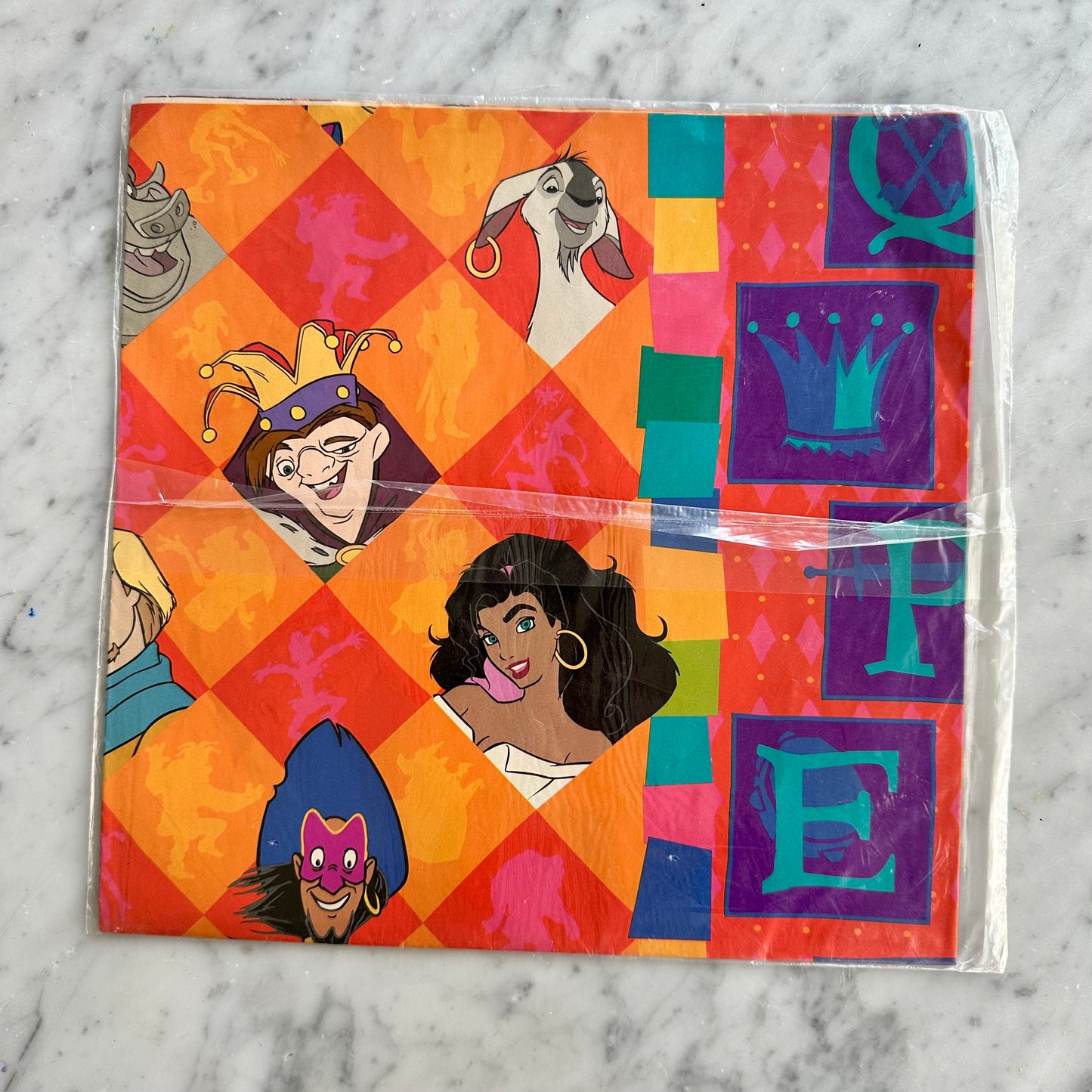 90’s Disney Hunchback of Notre Dame Gift Wrap
