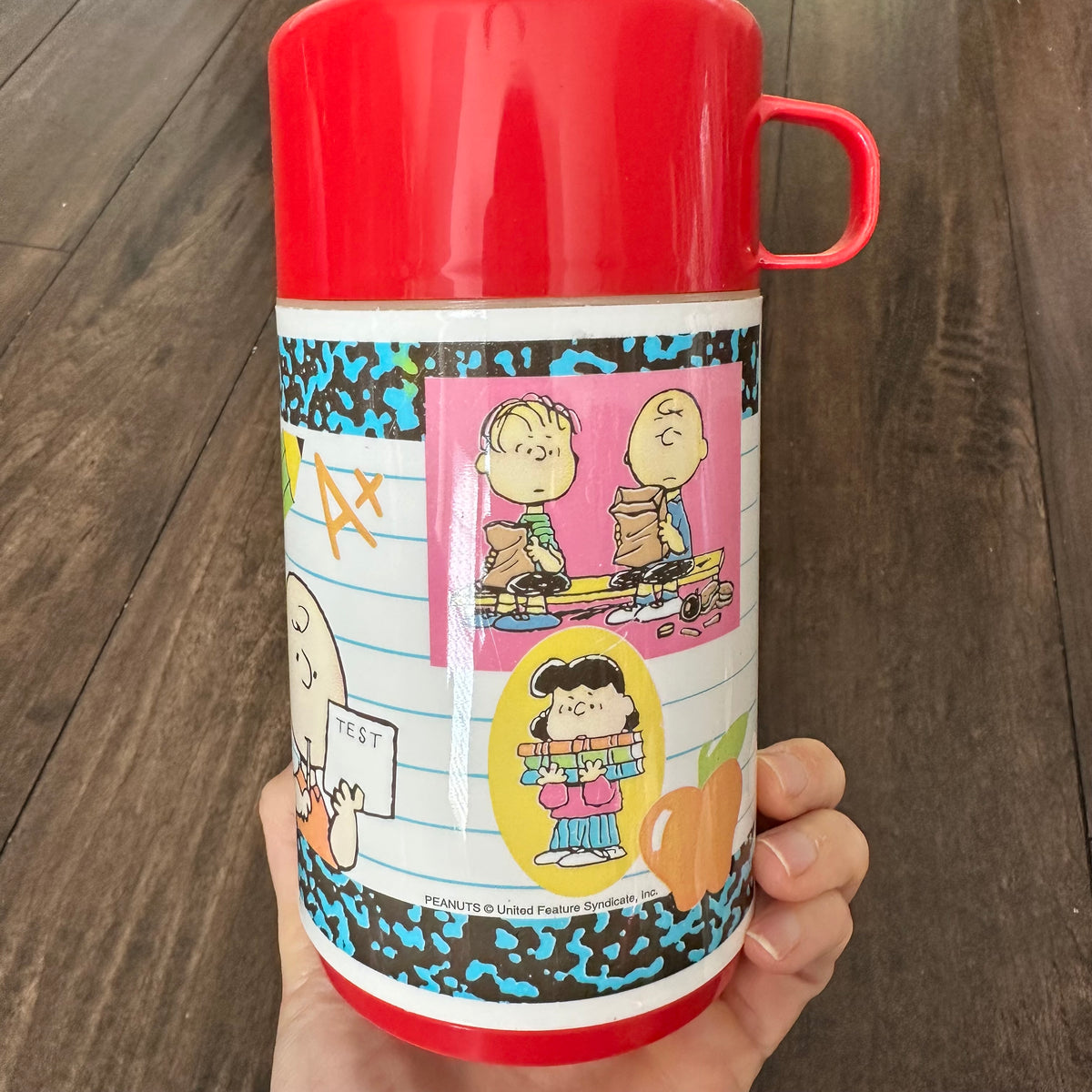Vintage Peanuts "Joe Cool" Snoopy Thermos