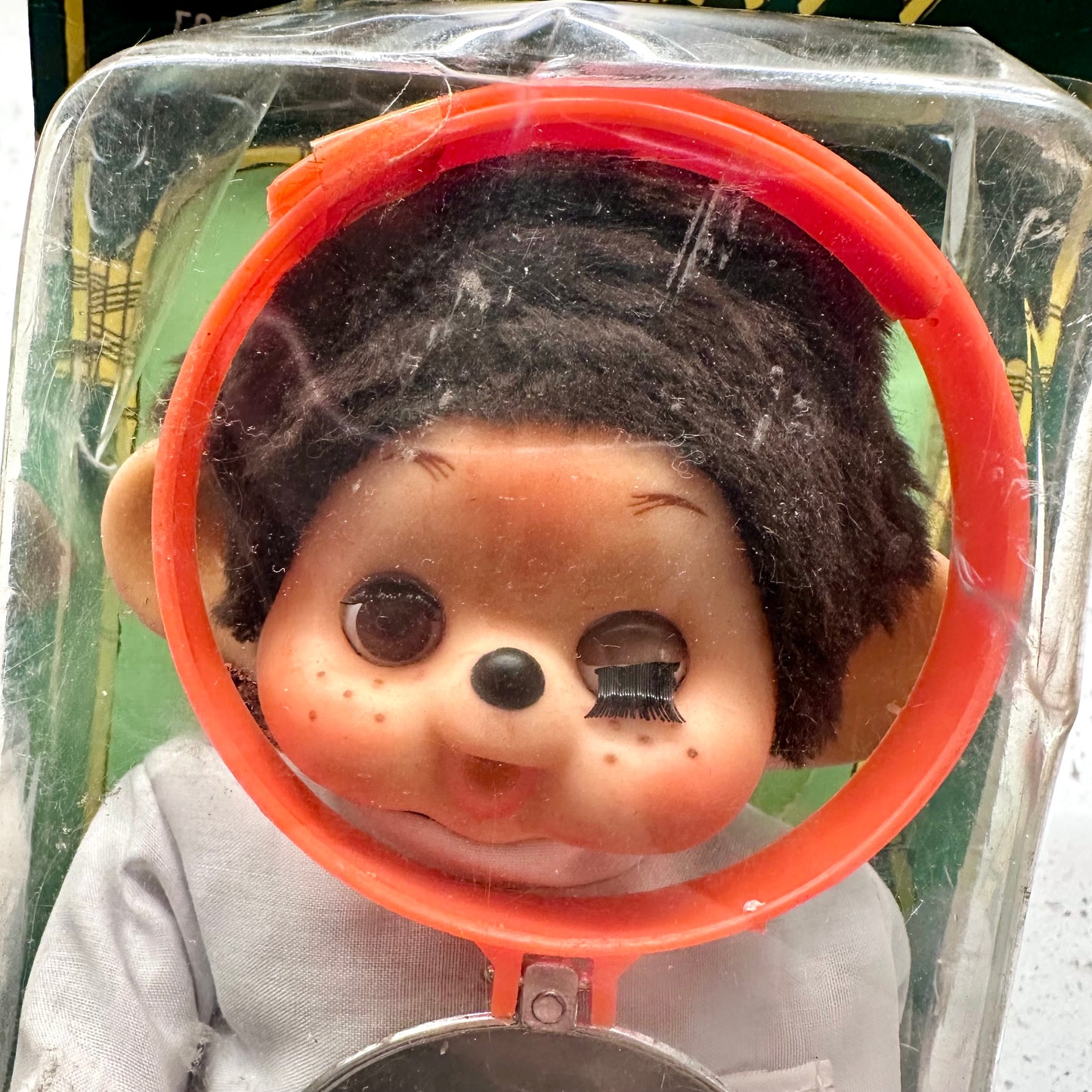 1981 Totsy My Friend Monkenoo Monchhichi “What’s Up Doc?”