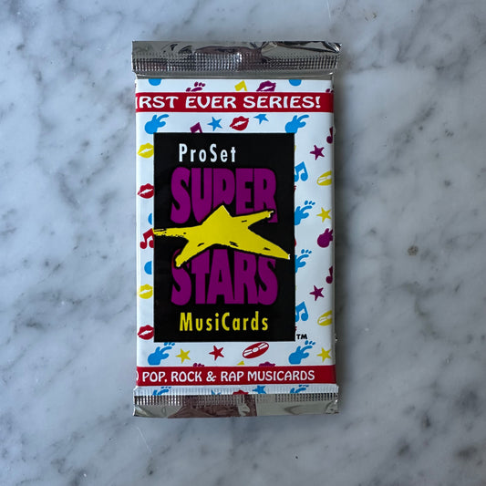 1991 ProSet Super Stars MusiCards Trading Cards