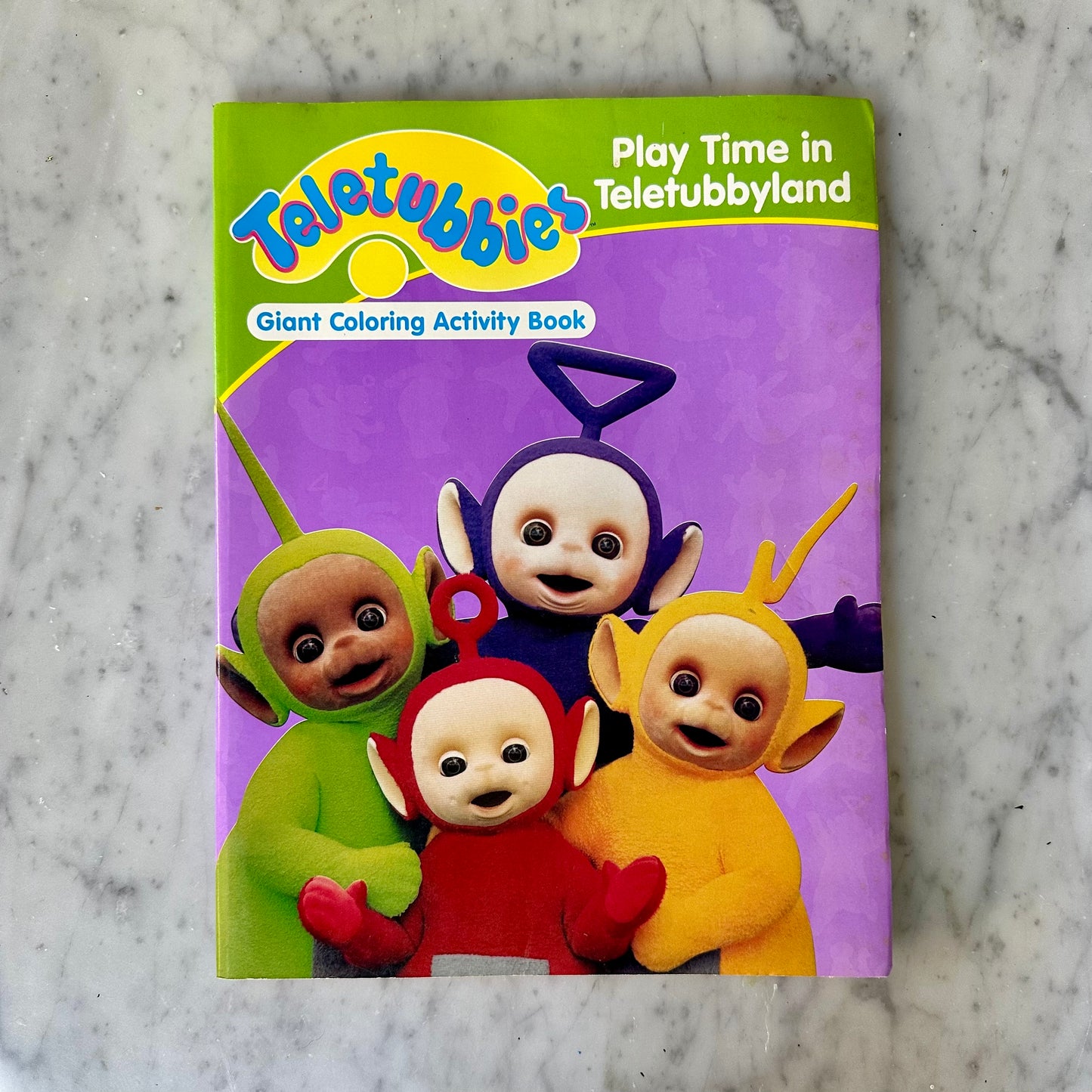 Teletubbies “Play Time in Teletubbyland” Coloring Book