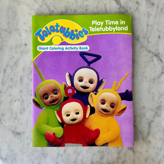 Teletubbies “Play Time in Teletubbyland” Coloring Book
