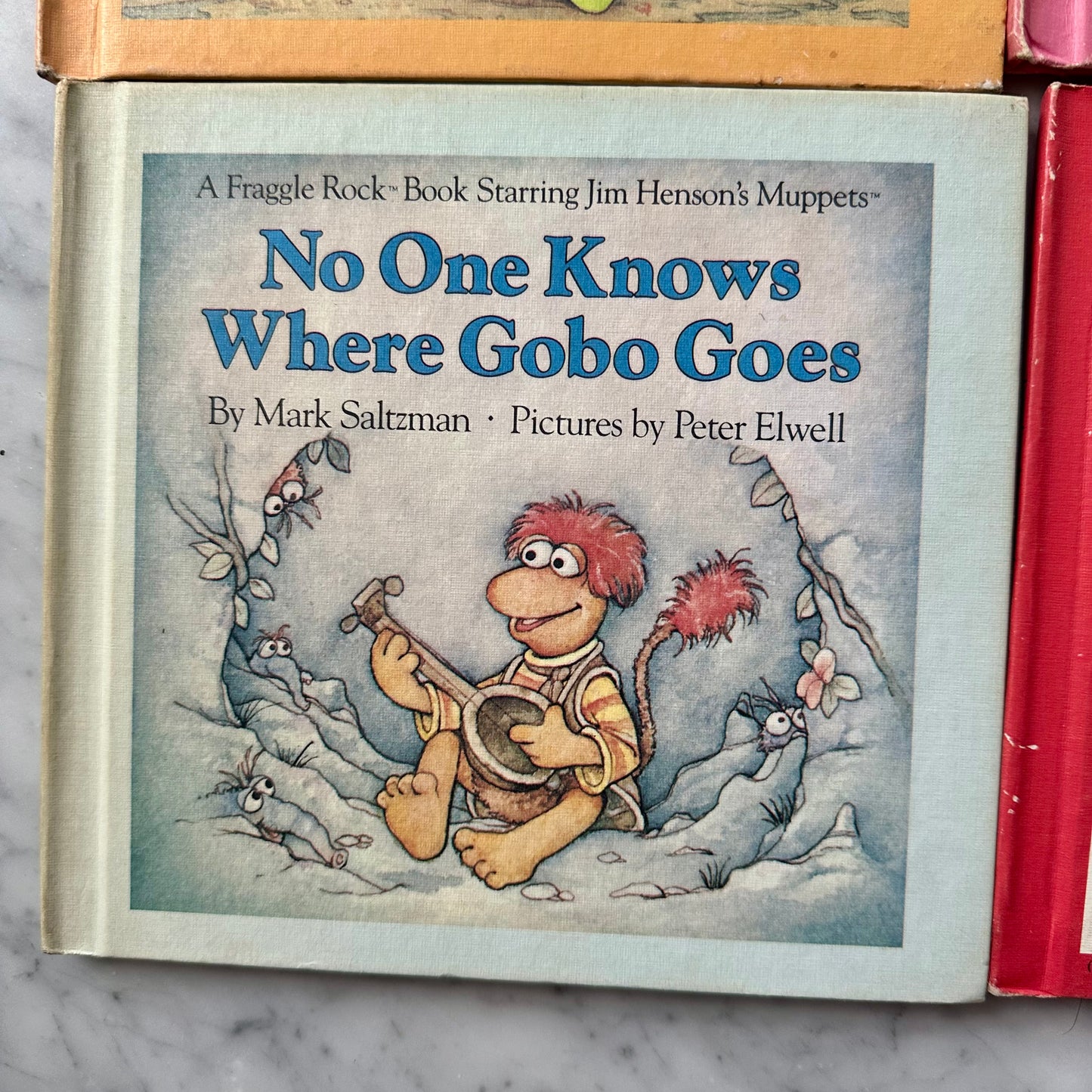 Vintage Fraggle Rock Book Lot