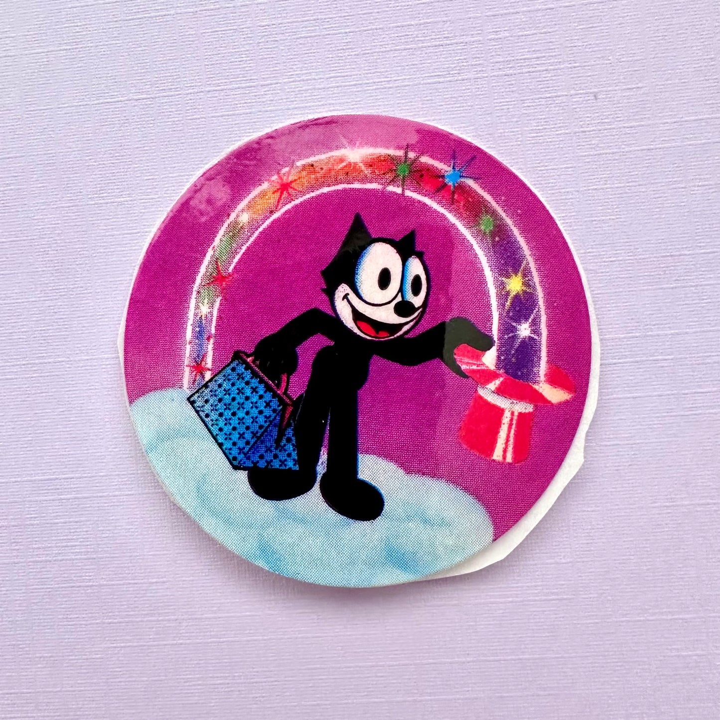 1982 Lisa Frank Felix the Cat Sticker