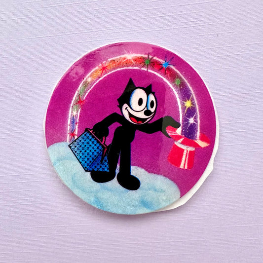1982 Lisa Frank Felix the Cat Sticker