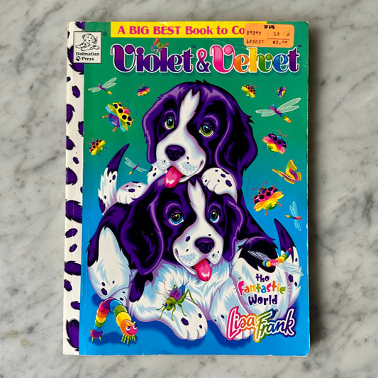 90’s Lisa Frank Coloring Book-Please Read!