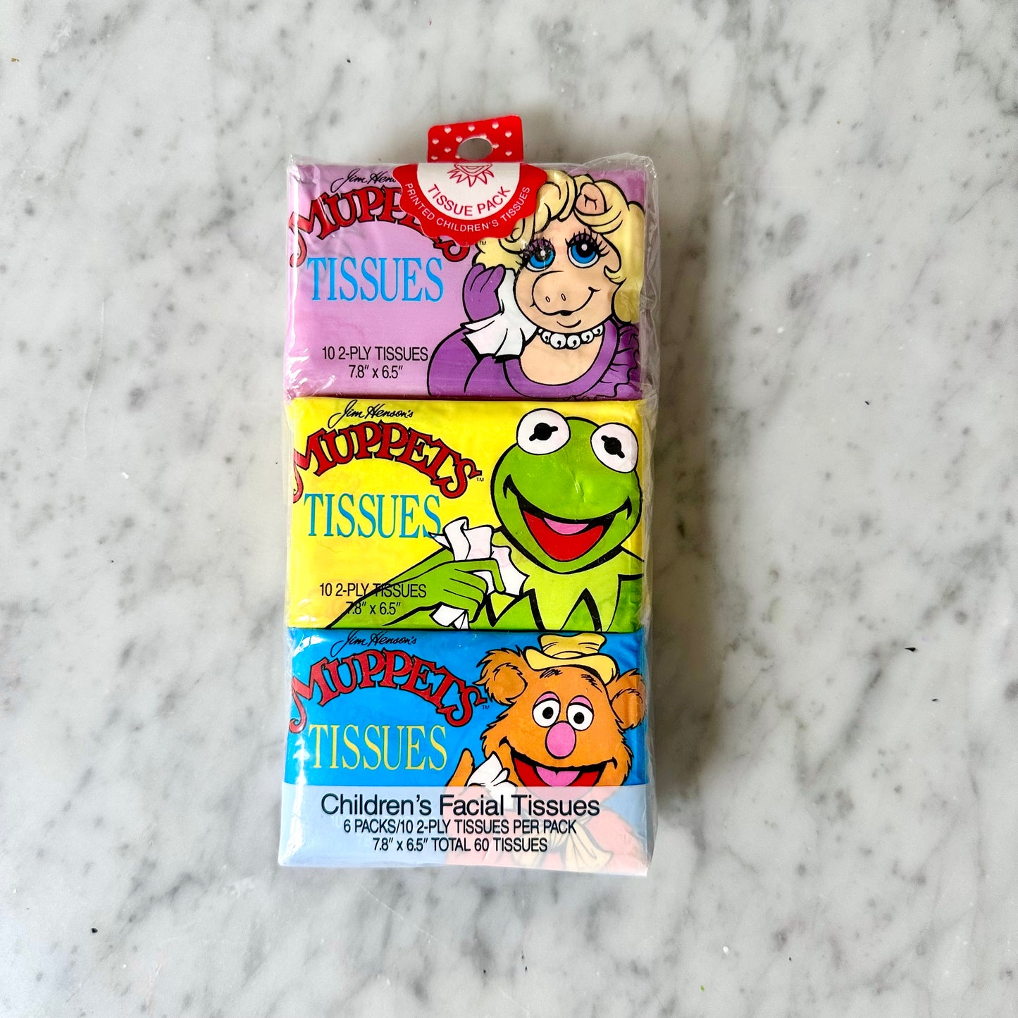 1988 Muppets Facial Tissues