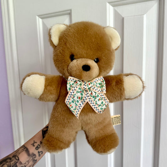 90’s Applause Brown Plush Teddy