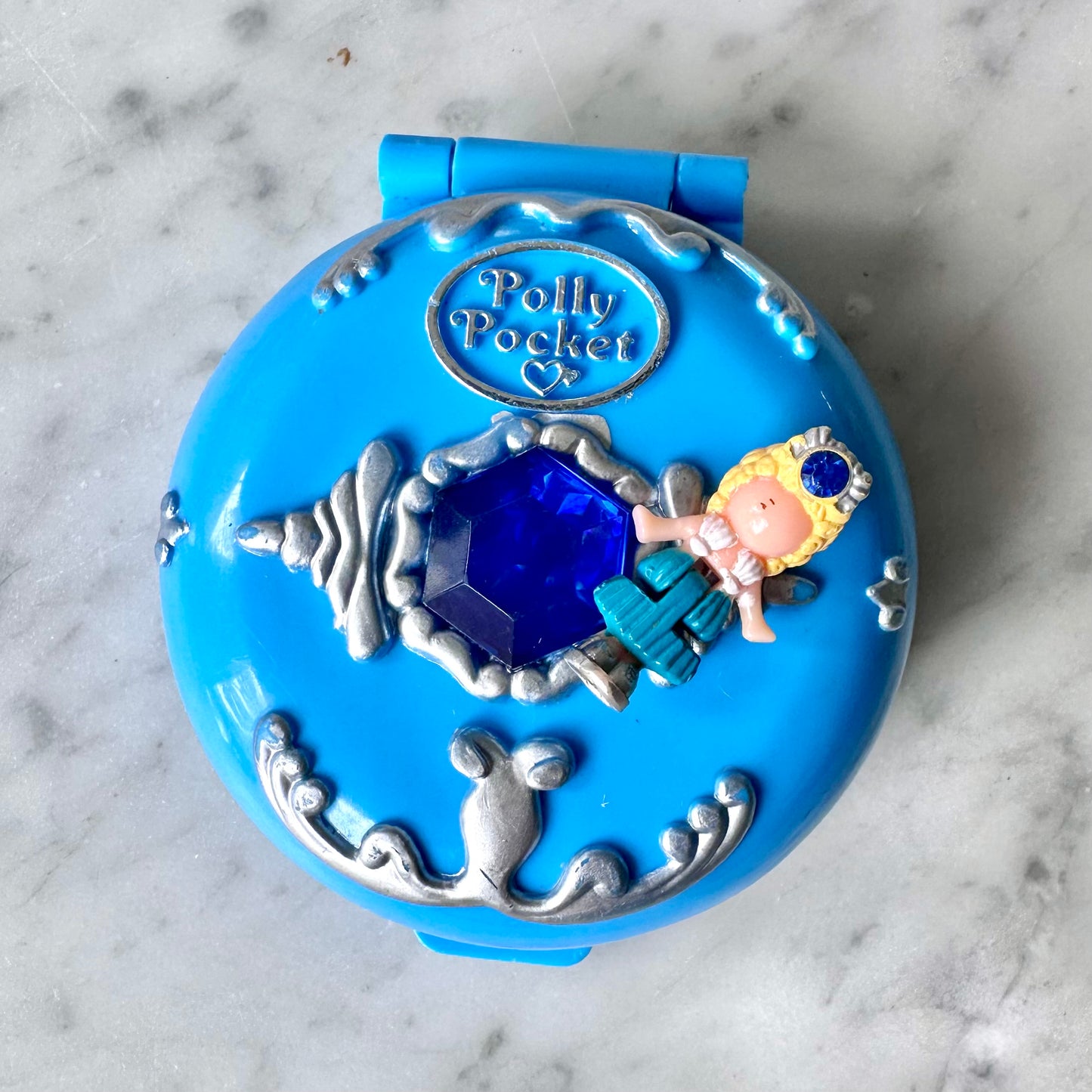 1992 Vintage Polly Pocket Jeweled Sea