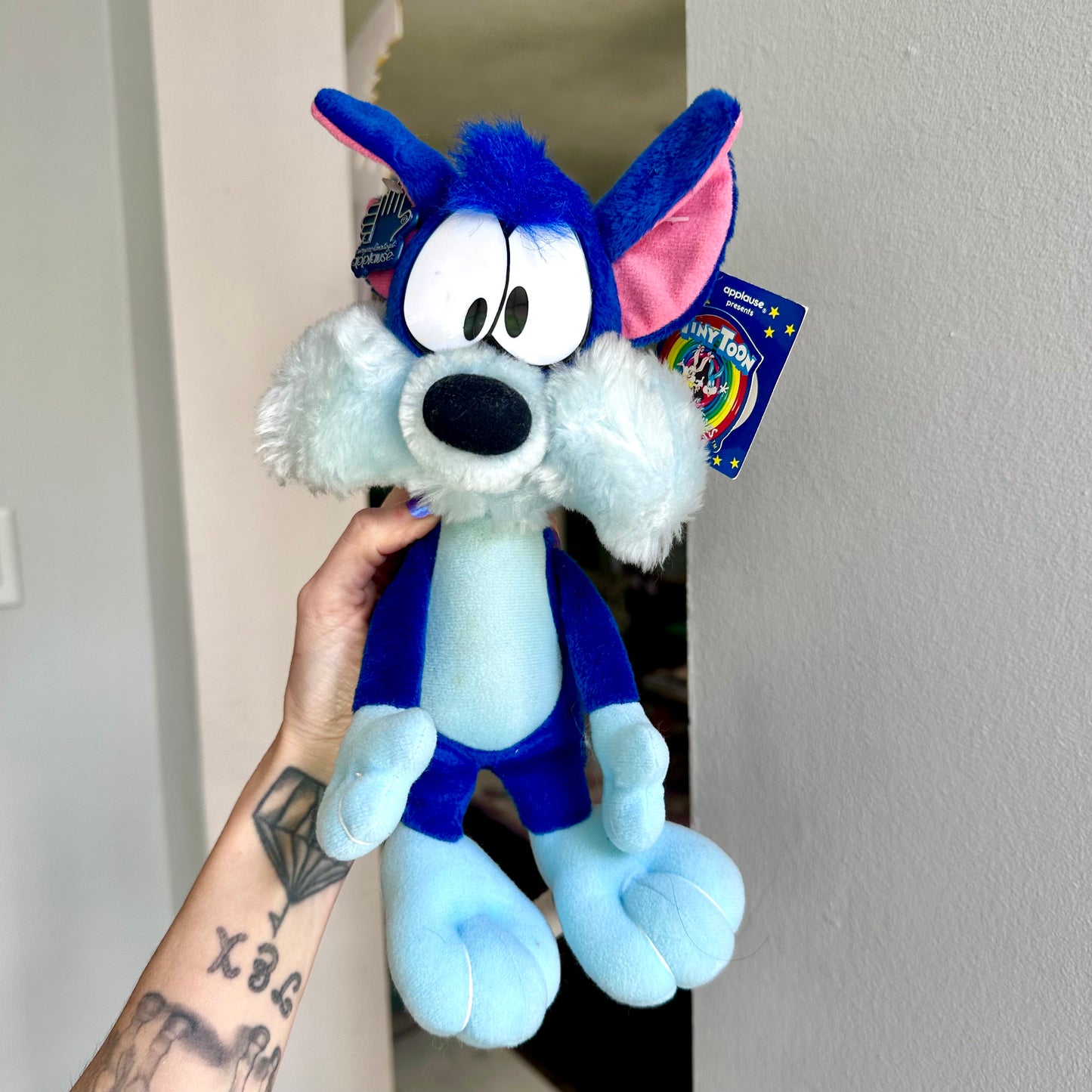 90’s Tiny Toons Furrball Plush
