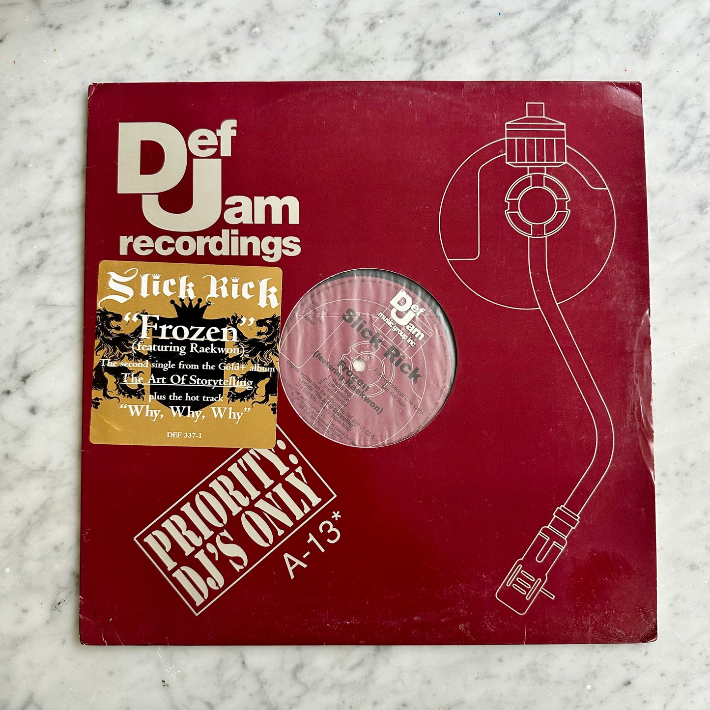 Slick Rick “Frozen” Record