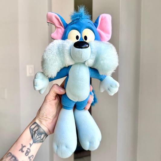 90’s Tiny Toons Furrball Plush
