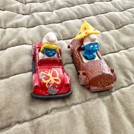 1982 Smurfs Die Cast Cars