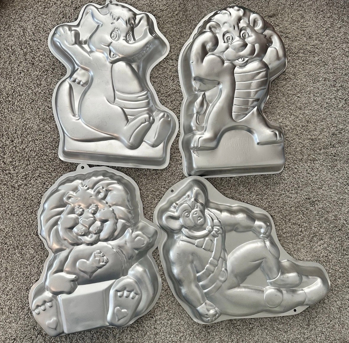 1980’s Wilton Cake Pan Lot