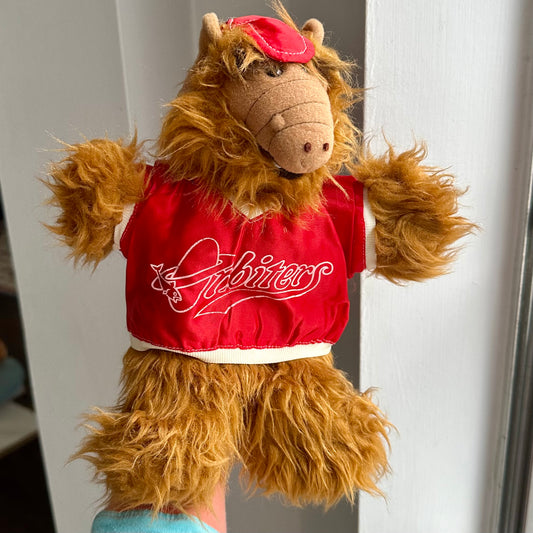 1988 ALF Burger King Orbiters Plush Hand Puppet