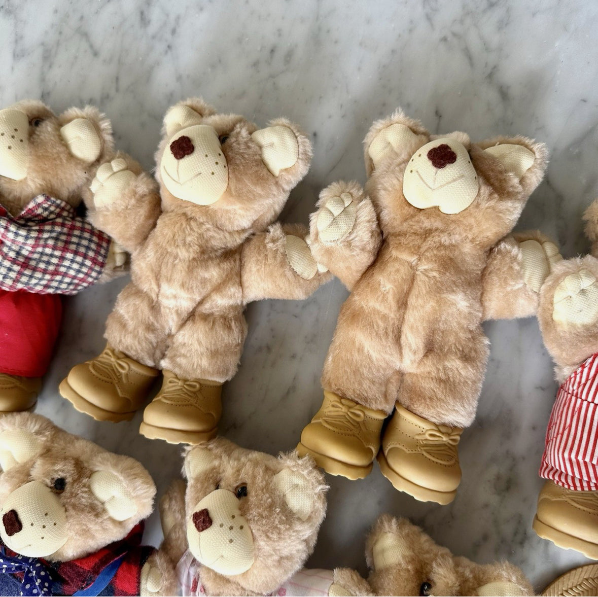 80’s Xavier Robert’s Wendy’s Furskins Teddy Bear Lot