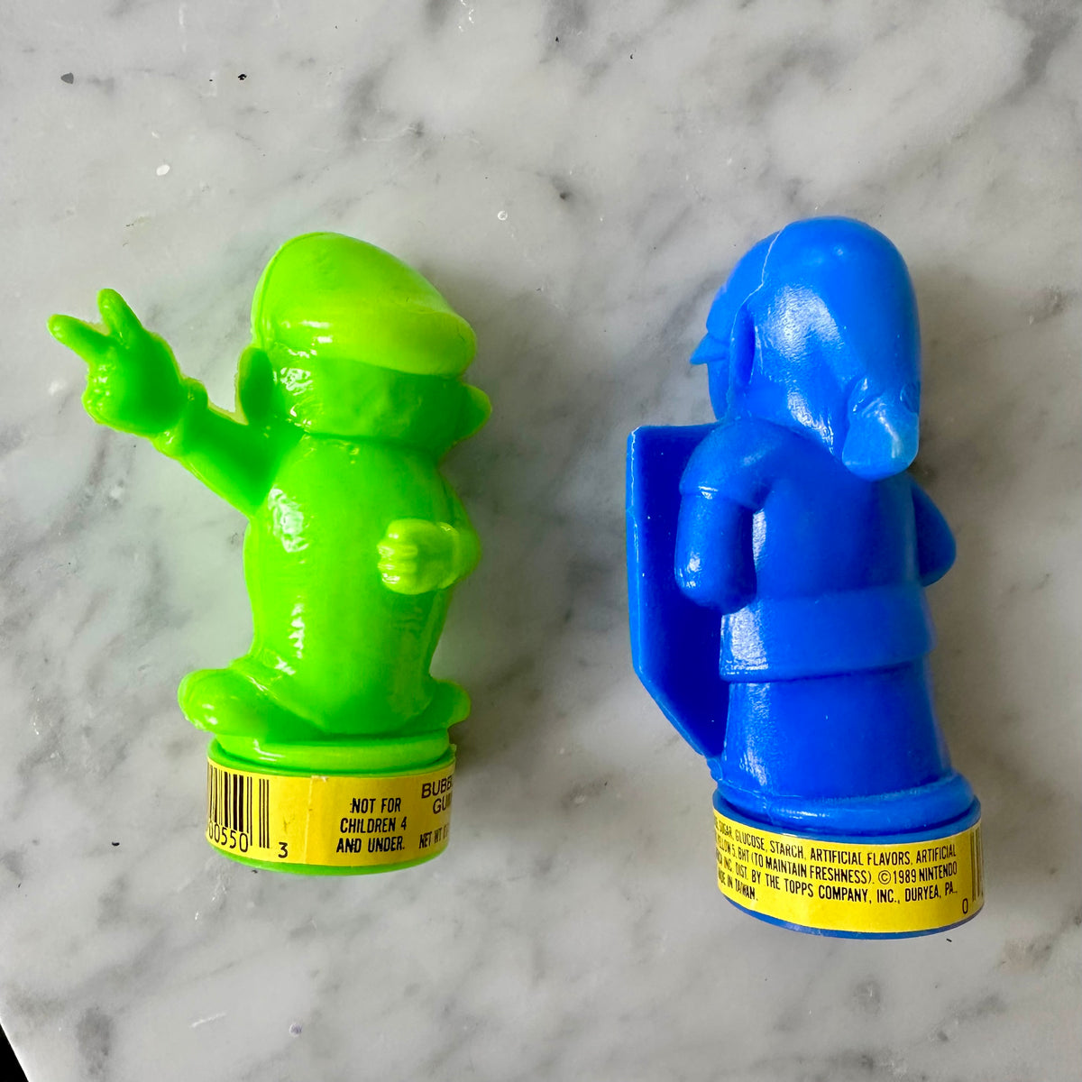 1989 Topps Super Mario Bros & Zelda Bubble Gum